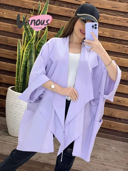 مانتو لینن خفاشی