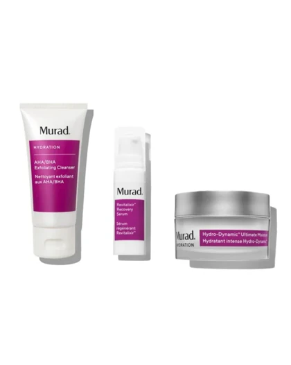 ست Murad ": مرطوب‌کننده‌های 24 ساعته" (Under the Microscope: The 24-Hour Hydrators)