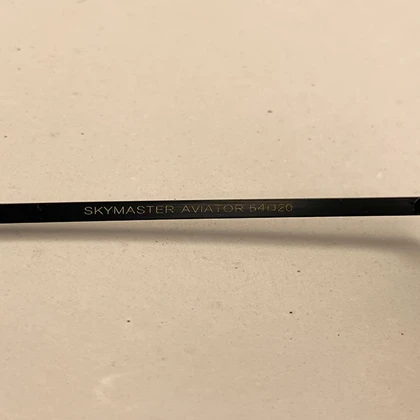 عینک آفتابی AO با فریم فلزی و لنز شیشه سنگ UV400 American Optical