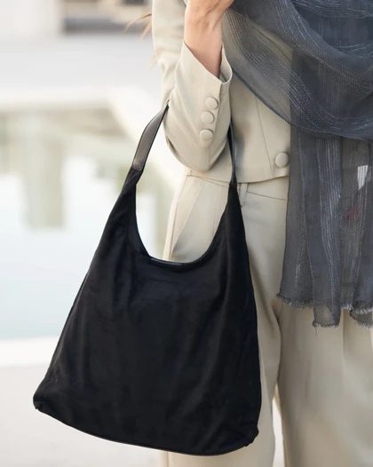 کیف جیر بند چرمی هوبو 50142