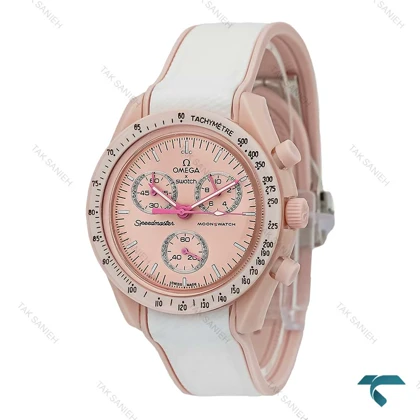 ساعت امگا سواچ بند رابر ماموریت به زهره یا ونوس Swatch-7607-U