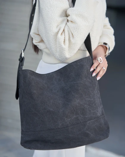 کیف توت‌بگ کتان برزنتی 50139