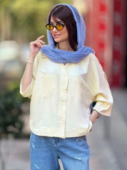 شومیز باکسی نارسیس