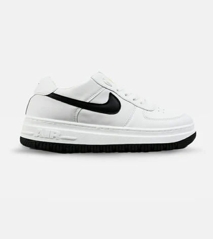 کفش کتانی مردانه و زنانه سفید مشکی نایک NIKE AIR FORCE