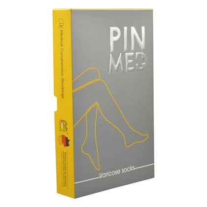 جوراب واریس بالای زانو پین مد مدل 7080 بسته دو عددی