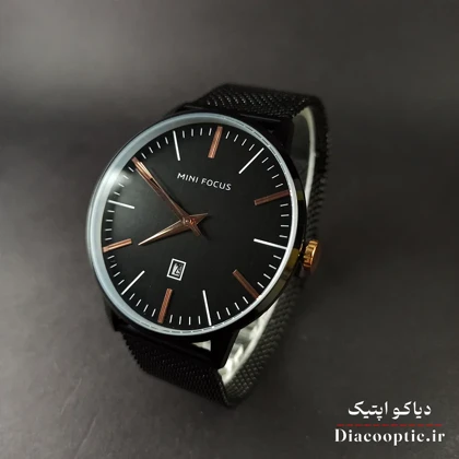 ساعت مچی مردانه اورجینال موتور ژاپن برند مینی فوکوس مدل Mf0115G.01 بند حصیری