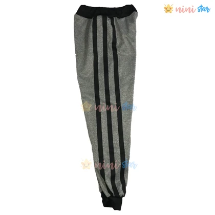 شلوار راحتی تک adidad پسرانه خاکستری روشن