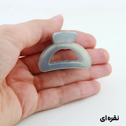 کلیپس دخترانه مدل صخره ای کوچک دو رنگ