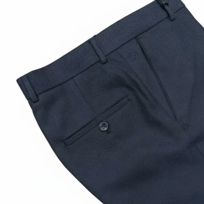 شلوار پارچه‌ای مردانه _ پارچه اطلس طرح خاویاری قواره کلاسیک