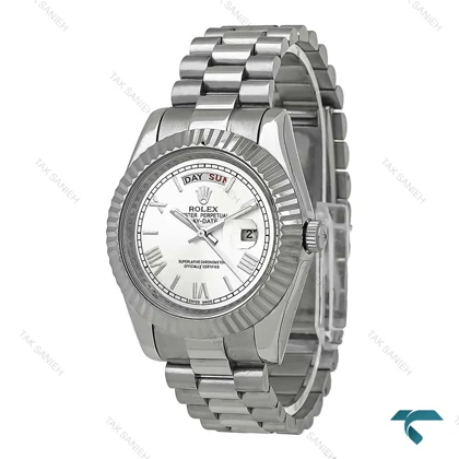 ساعت رولکس Day-Date مردانه تمام سیلور Rolex-7285-G