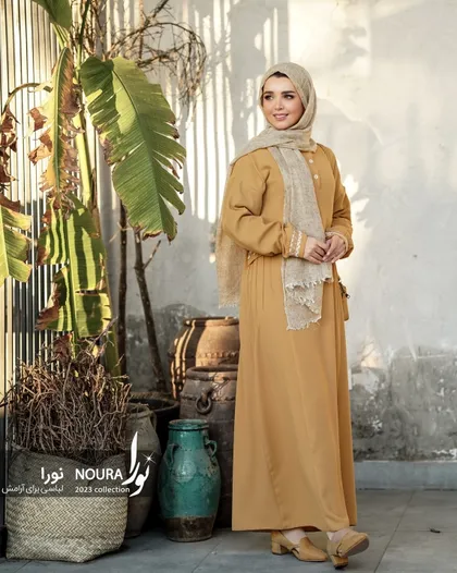 پیراهن دیلان خردلی