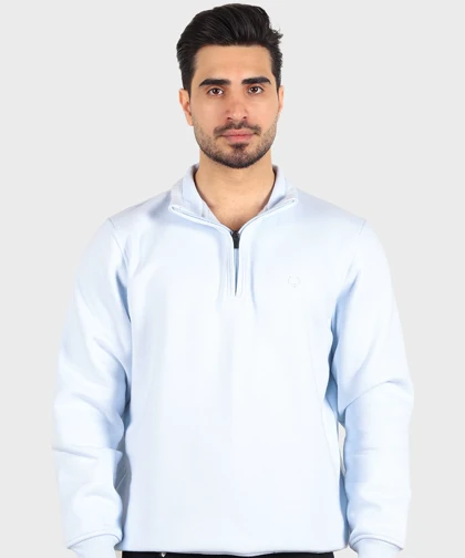 دورس نیم زیپ مردانه ساده 0653