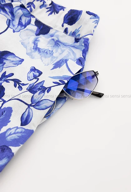 ست تاپ شلوارک طرح دار کد1005306