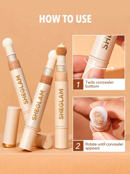کانسیلر کامپلکشن بوست شیگلم مدل Complexion Boost Concealer Sheglam