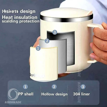 ماگ رنگی 400 میل MARK CUP