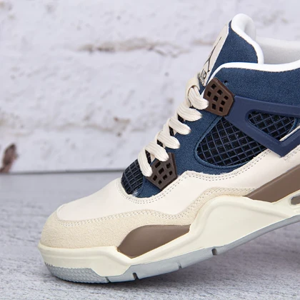 نایک ایر جردن 4 کرم سرمه ای (Nike Air Jordan 4)
