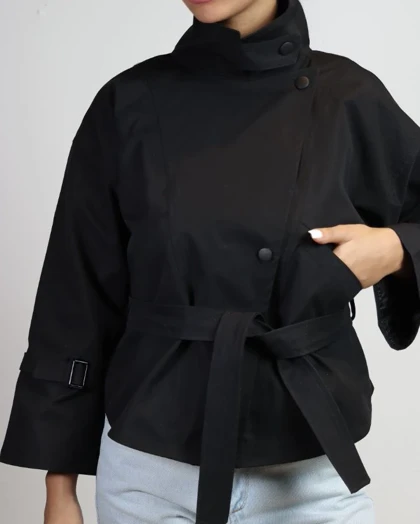 بارانی یقه دکمه   کد 600035