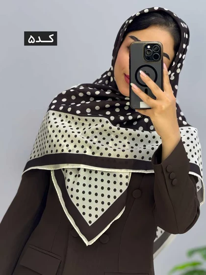 روسری حریر هلار کد 1020215