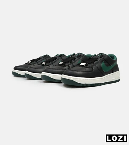 کفش مردانه و زنانه مشکی سبز NIKE AIR FORCE مدل 5349