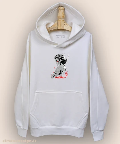 هودی مردانه و زنانه طرح شیطان کش شخصیت تانجیرو کد 938
