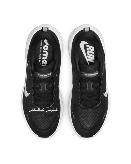 کتانی ویتنامی نایک زوم ایکس وومرو 18 پلاس مشکی سفید Nike Zoom X Vomero Plus