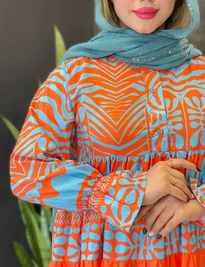پیراهن ترنج کد : S265