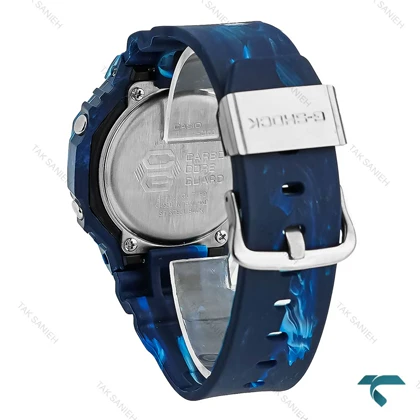 ساعت مچی جیشاک GA2100 مردانه سرمه ای طرح دار GShock-8389-G