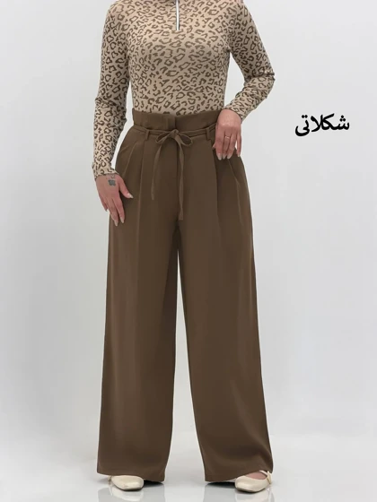 3718-شلوار فول بگ هرمس