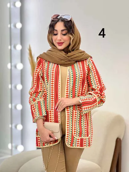 مانتو طرح سنتی آذر