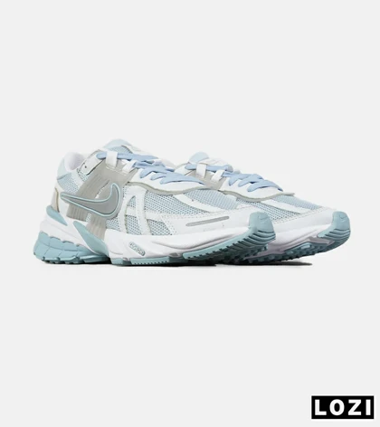 کفش کتانی مردانه و زنانه آبی سفید Nike cushlon مدل 7579