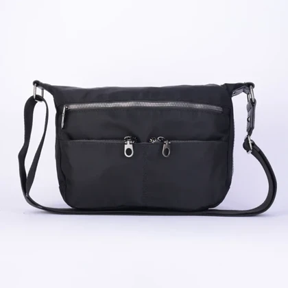 کیف ساتن دو زیپ 3033