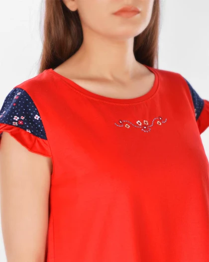 تیشرت و شلوار برمودا آریان زنانه