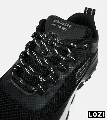 کفش کتانی طبی ورزشی مشکی سفید SKECHERS max protect مدل 7565