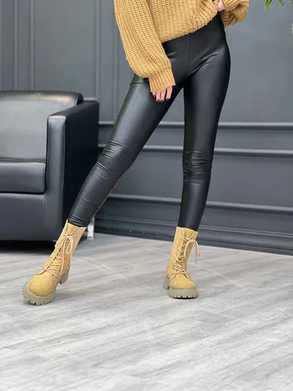 شلوار چرم