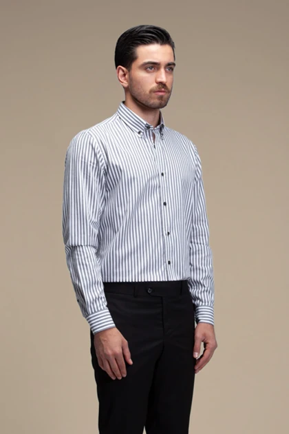 پیراهن مردانه کلاسیک دیپلمات