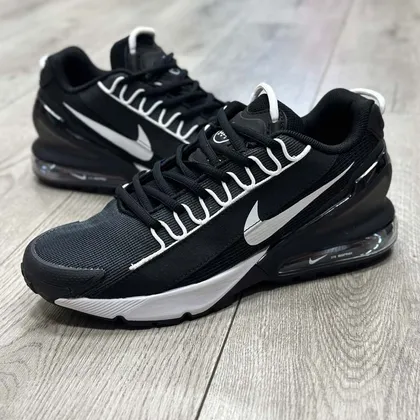 کتانی مردانه مدل نایک ایرمکس پلاس nike air max رنگ مشکی کپسول دار