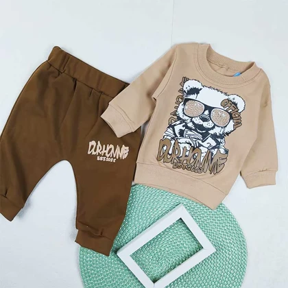 بلوز شلوار نوزادی خرس