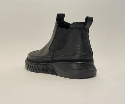 بوت ساق‌دار مردانه چرمی