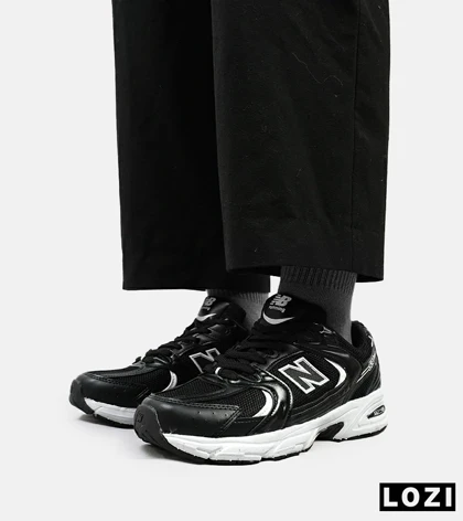 کفش کتانی مردانه و زنانه مشکی NEW BALANCE 530