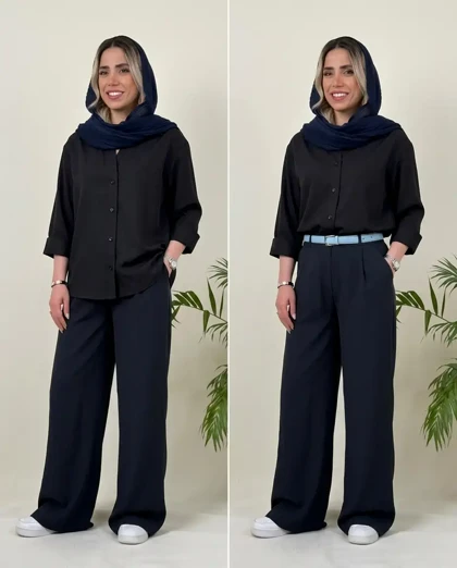 شومیز خنک زنانه مدل نوشه