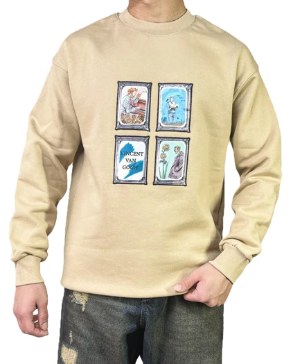 دورس مردانه رنگ کرم چاپ 051005