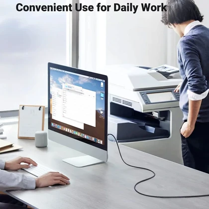 کابل پرینتر USB 3.0 یوگرین UGreen مدل US210-30753 یک متری