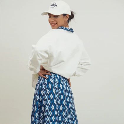 ست دورس و دامن اسکارف دار