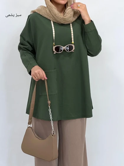 مانتو لینن پنبه سوین