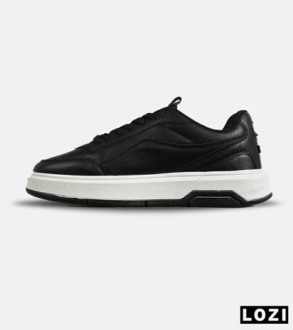 کفش کتانی مردانه و زنانه مشکی سفید NIKE Just Do It مدل 7818