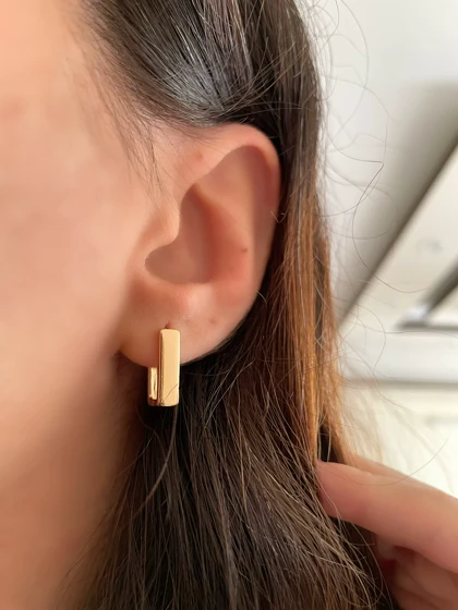 گوشواره مستطیل کد 121