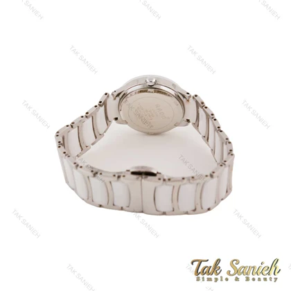 ساعت رادو زنانه وسط سرامیکی سیلور سفید Rado-5577-L