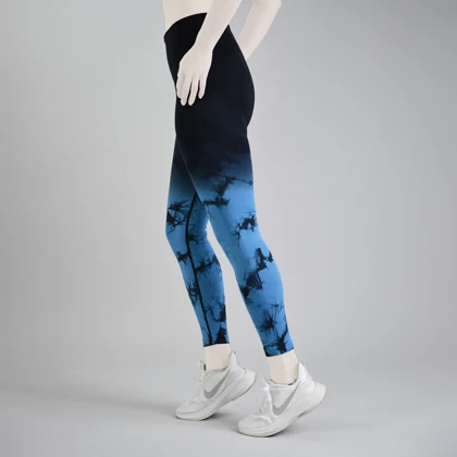 لگ سیملس ورزشی زنانه مدل 4B0098 آبی تیره