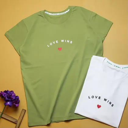تیشرت love wins