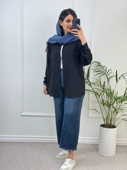 شومیز مشکی basic